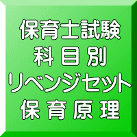 令和７年（後期＆地域限定）保育士試験科目別リベンジセット保育原理（ＰＤＦ版＋●印刷＆郵送サービス／２商品のセット）